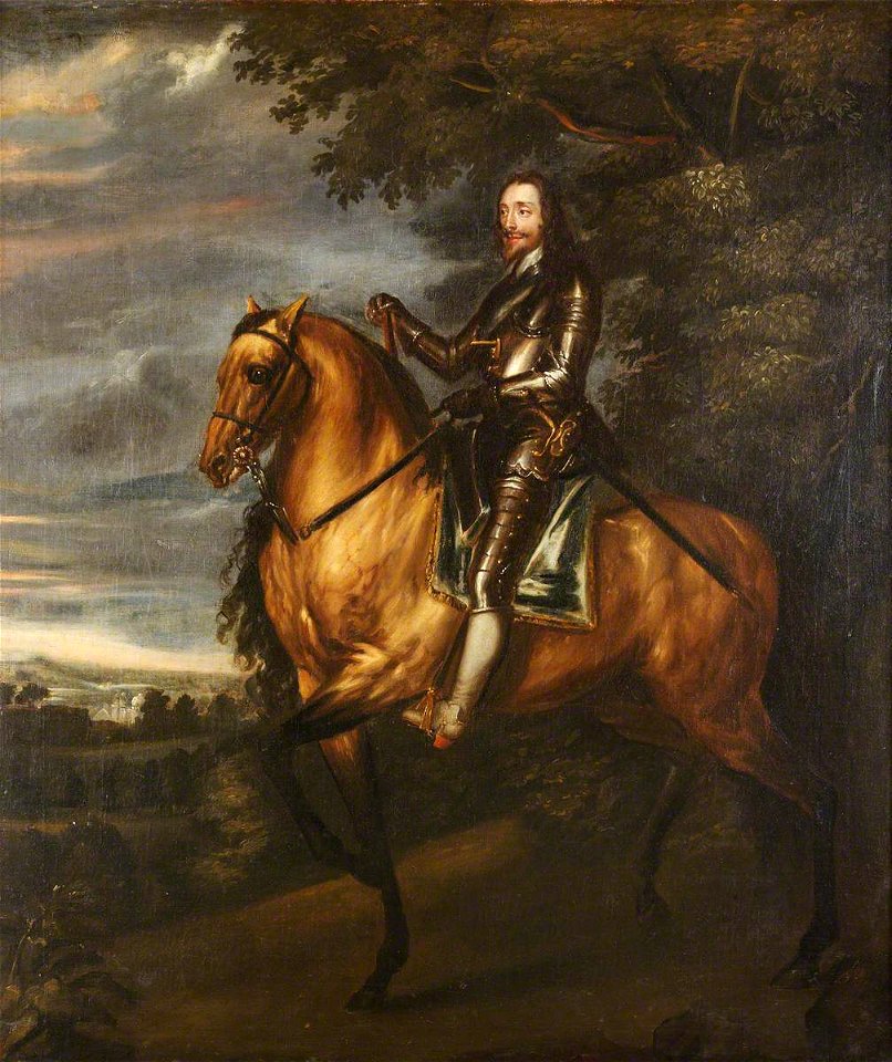 Anthony van Dyck (1599-1641) (copy of) - Charles I (1600–1649), on Horseback - 1171163 - National Trust