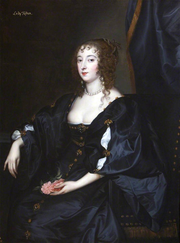 Anthony van Dyck (1599-1641) (studio of) - The Honourable Margaret Wotton (1617–before 1657), Lady Tufton - 355484 - National Trust