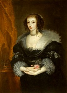 Anthony van Dyck (1599-1641) - Henrietta Maria (1609–1669) - 562414 - National Trust