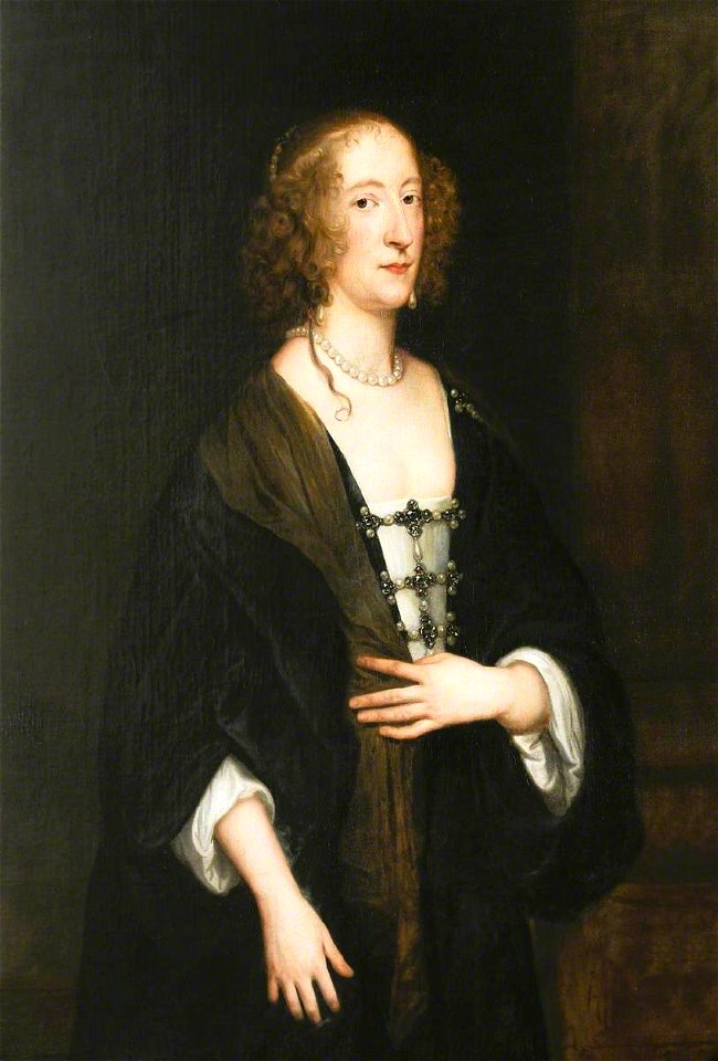 Anthony van Dyck (1599-1641) (possibly after) - Lady Frances Devereux (1599–1674), Lady Beauchamp, Later Marchioness of Hertford, and Ultimately Duchess of Somerset - 1175931 - National Trust