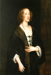 Anthony van Dyck (1599-1641) (possibly after) - Lady Frances Devereux (1599–1674), Lady Beauchamp, Later Marchioness of Hertford, and Ultimately Duchess of Somerset - 1175931 - National Trust