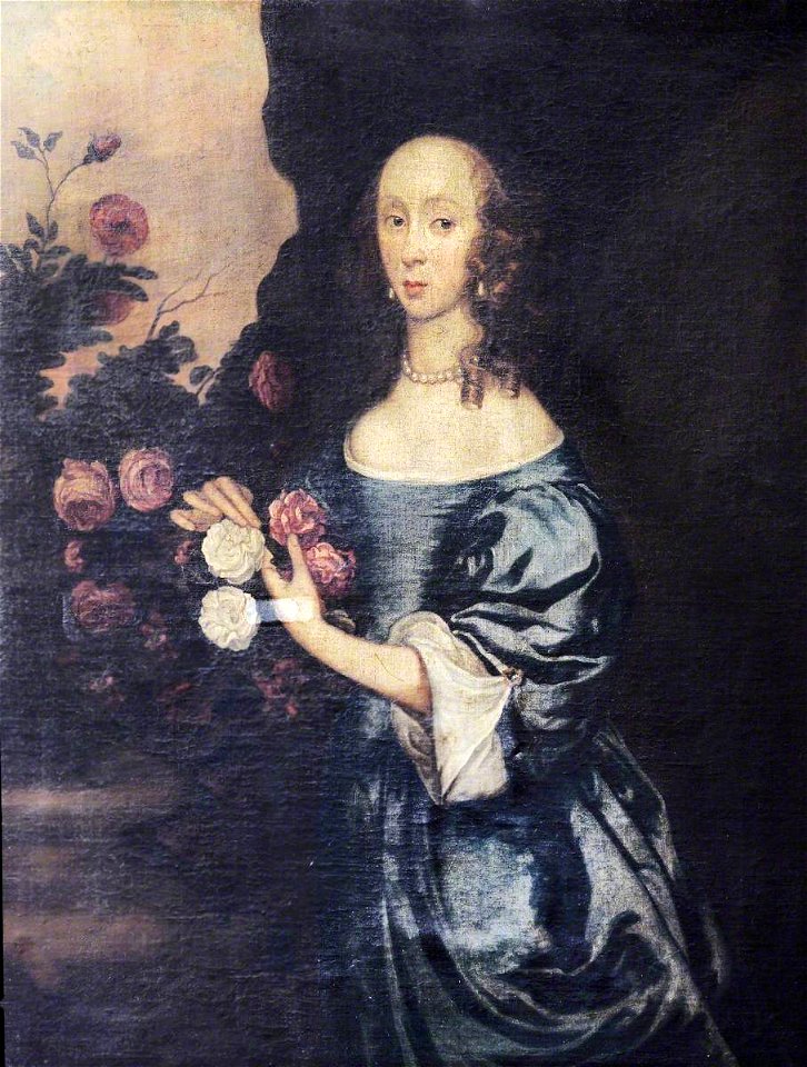 Anthony van Dyck (1599-1641) (style of) - An Unknown Lady with Roses (once called Jane Glynne, Lady Williams) - 1421769 - National Trust