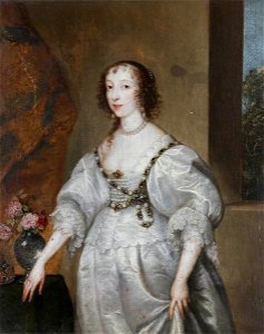 Anthony van Dyck (1599-1641) (after) - Henrietta Maria (1609–1669) - 135840 - National Trust