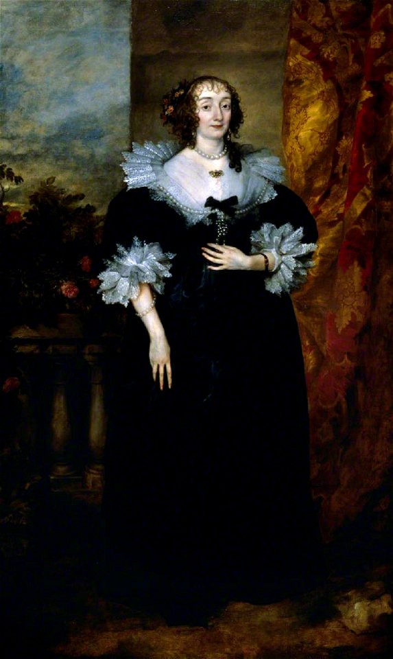 Anthony van Dyck (1599-1641) - Katherine Manners (d.1649), Duchess of Buckingham - 1175913 - National Trust