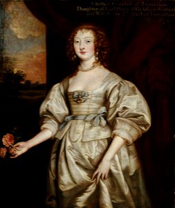 Anthony van Dyck (1599-1641) (after) - Lady Elizabeth Cecil (1619–1689), Countess of Devonshire - 1129116 - National Trust