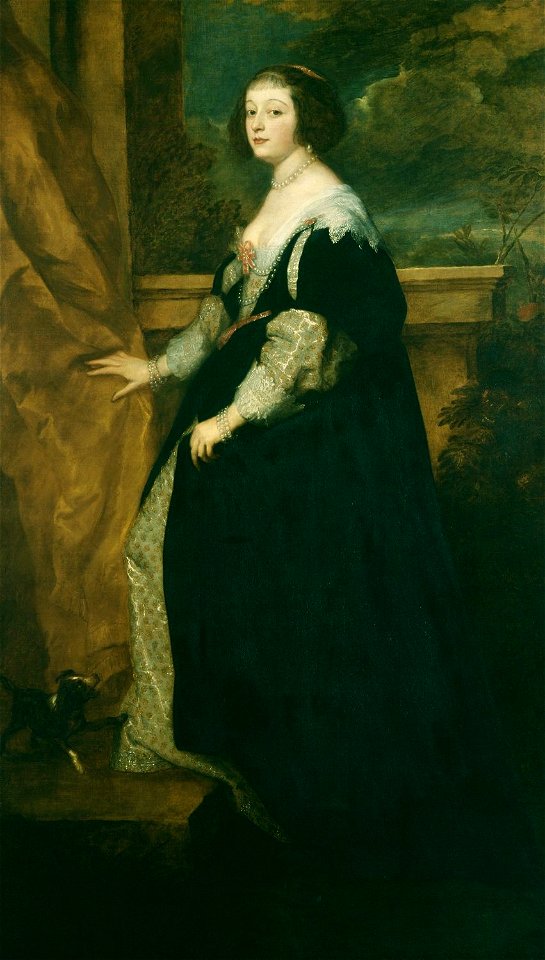 Anthony van Dyck (1599-1641) - Beatrice de Cusance, Princess of Cantecroix and Duchess of Lorraine (1614-63) - RCIN 404404 - Royal Collection