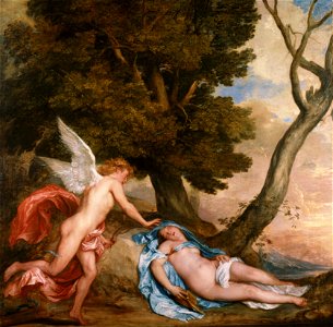 Anthony van Dyck (1599-1641) - Cupid and Psyche - RCIN 405571 - Royal Collection