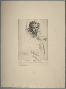 Anthony van Dyck (Flemish, 1599-1641) - Portrait of Pieter Brueghel - 1954.739 - Cleveland Museum of Art