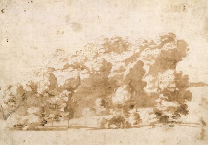 Anthony VAN Dyck - A wooded ridge - Google Art Project