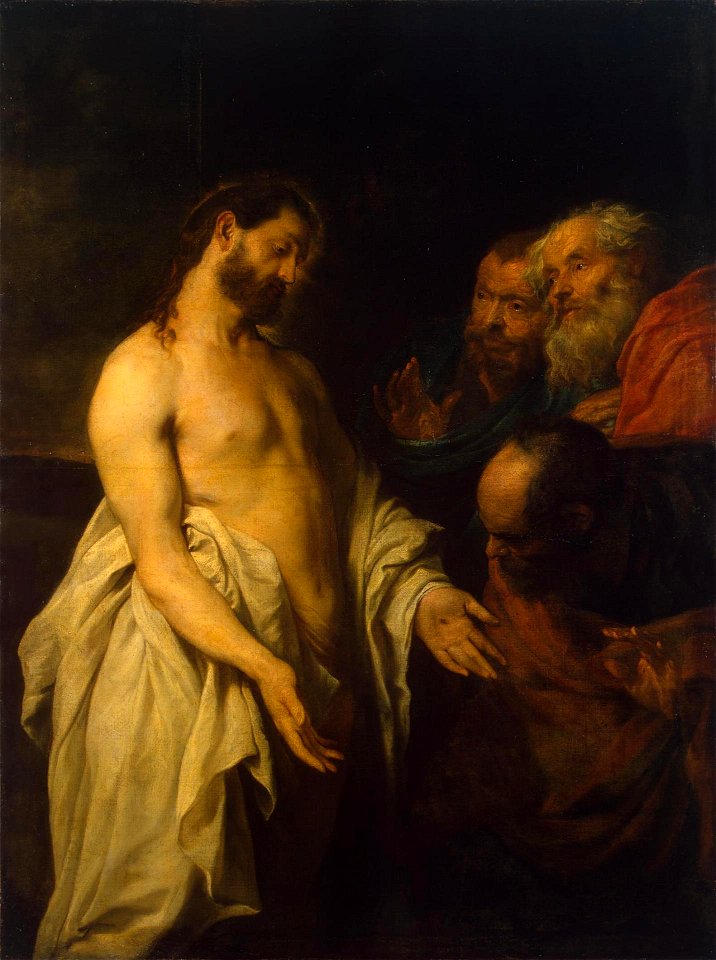 Anthony van Dyck - Appearance of Christ to his Disciples