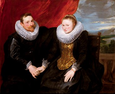 Anthony VAN Dyck - A married couple - Google Art Project