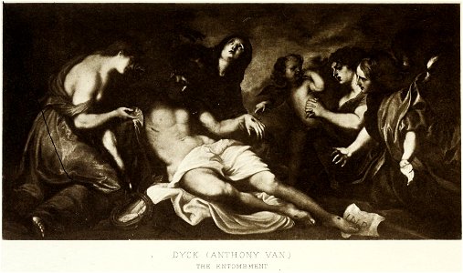 Anthony van Dyck - Entombment illustratedcatal00gale 0023