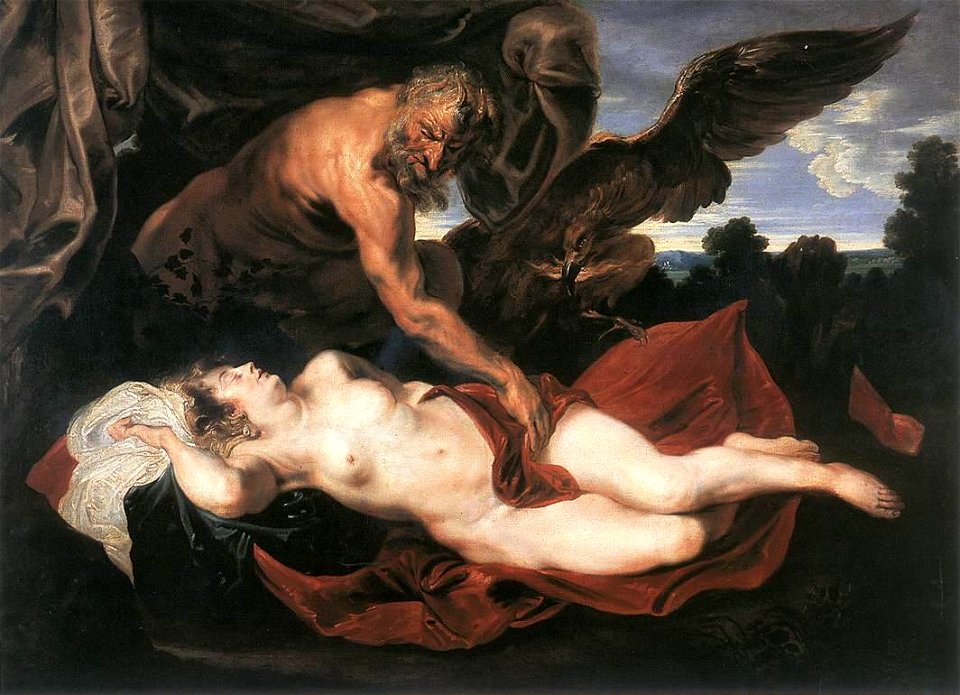 Anthony van Dyck - Jupiter and Antiope - WGA07440