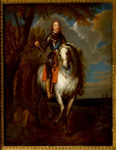 Anthony van Dyck - Equestrian Portrait of a Man in Armour - NB 668 MNW - National Museum in Warsaw