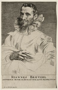 Anthony van Dyck (Flemish, 1599-1641) - Portrait of Jan Brueghel - 1939.581 - Cleveland Museum of Art