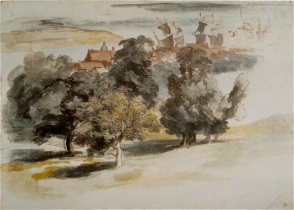 Anthony van Dyck - An English Landscape
