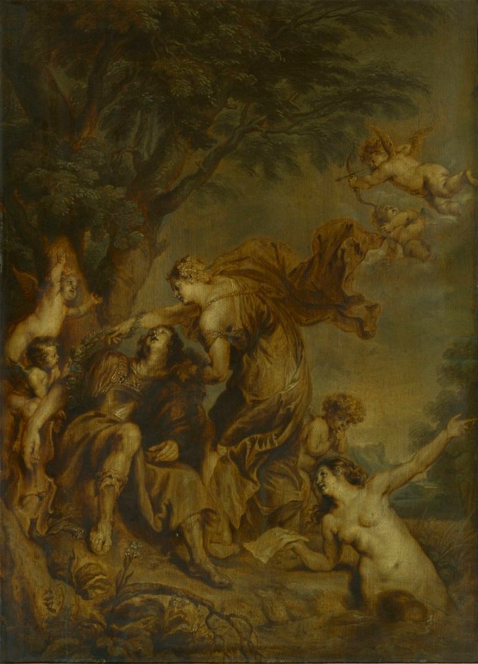 Anthony van Dyck - Brussels, KMSKB, Rinaldo Armida