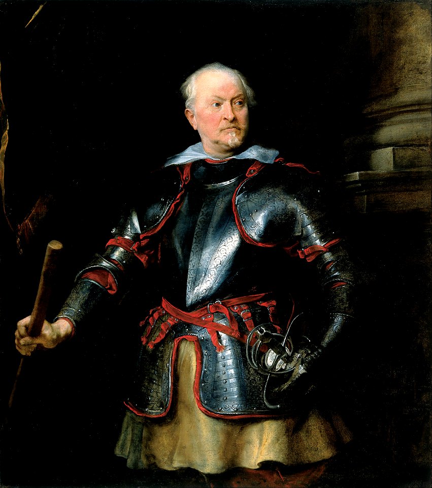 Anthony van Dyck - Portrait of a A Man in Armor - Google Art Project