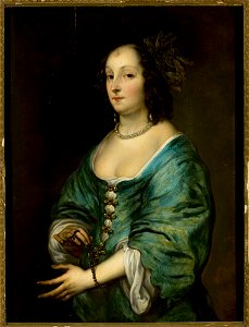 Anthony van Dyck - Portrait of Mary Ruthven, artist's wife - M.Ob.1629 MNW - National Museum in Warsaw