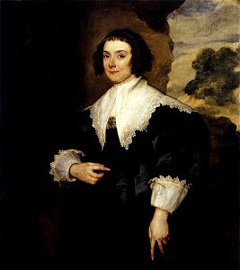 Anthony van Dyck - Portrait of Isabella van Assche - WGA07421. Free illustration for personal and commercial use.