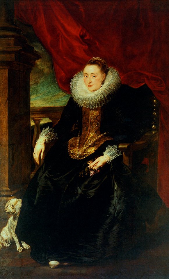 Anthony van Dyck - Portrait of a woman, probably of the Vinck family