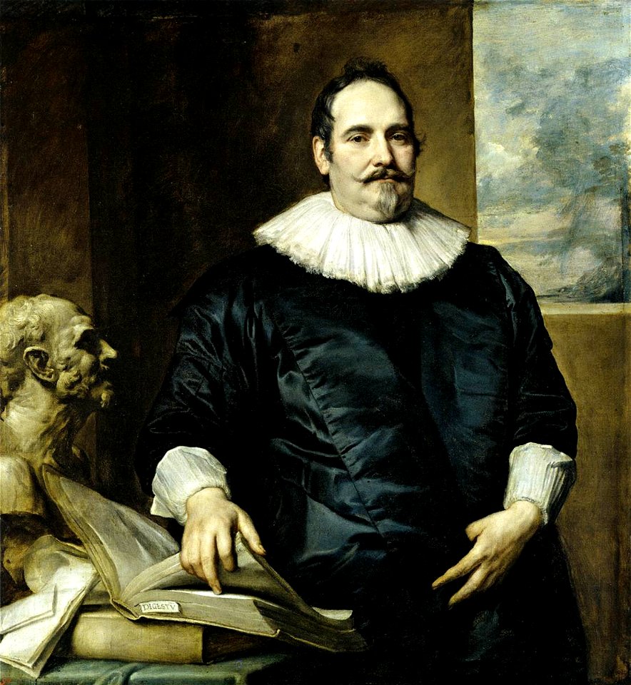 Anthony van Dyck - Portrait of Justus van Meerstraeten - WGA07420