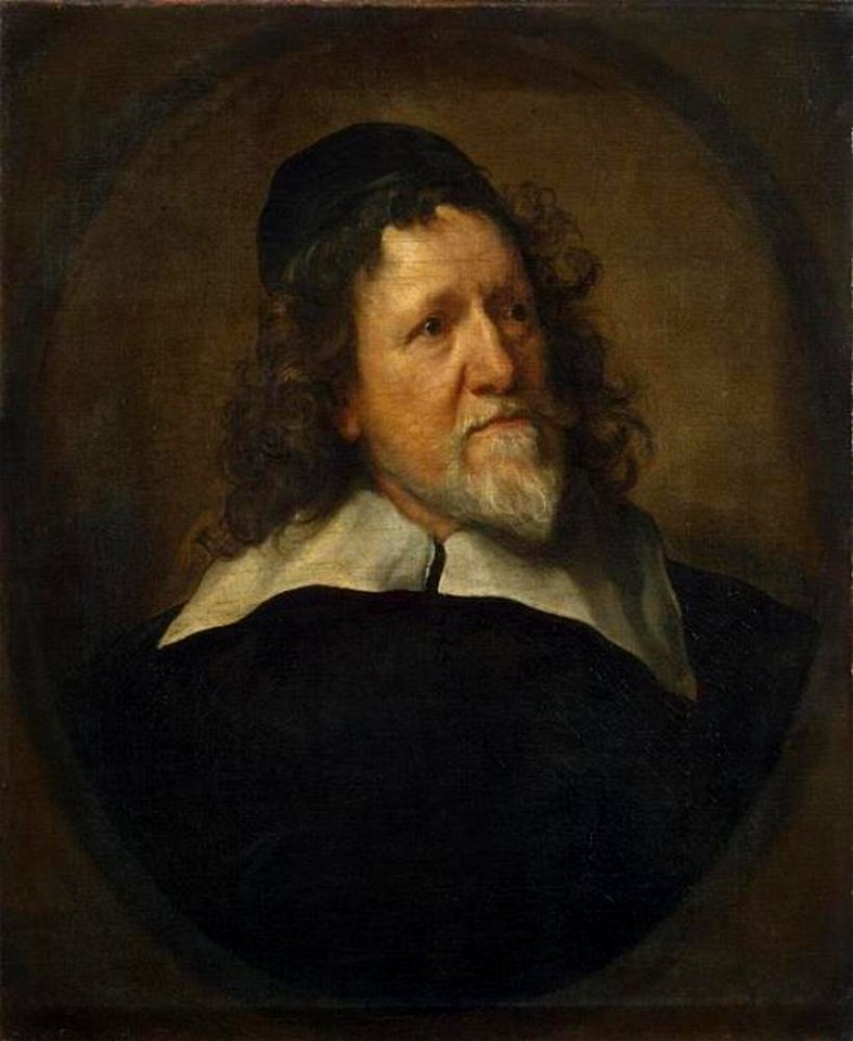 Anthony van Dyck - Portret van Inigo Jones (1573-1652) - ГЭ-557 - Hermitage Museum
