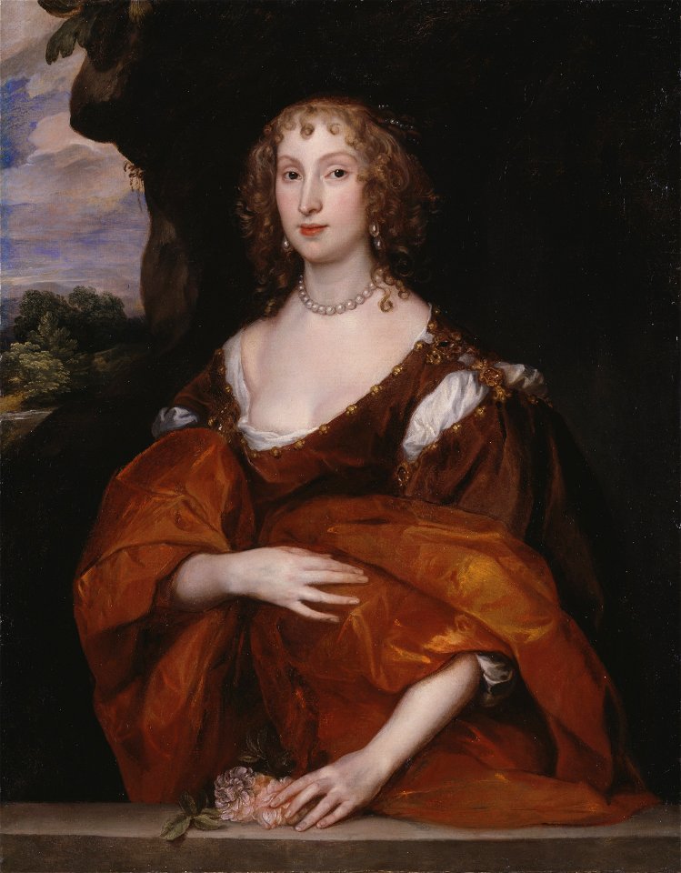Anthony Van Dyck - Portrait of Mary Hill, Lady Killigrew - Google Art Project