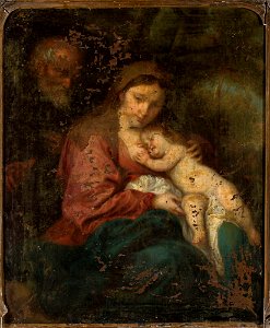 Anthony van Dyck - Holy Family - M.Ob.1133 MNW - National Museum in Warsaw