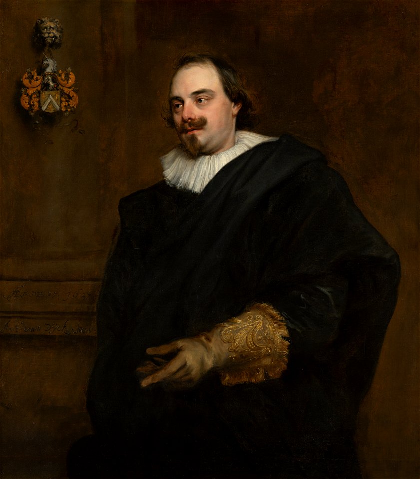 Anthony van Dyck - Portrait of Peeter Stevens (c.1590-1668) - 239 - Mauritshuis