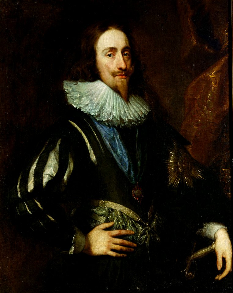 Anthony van Dyck - King Charles I of England, three-quarter portrait