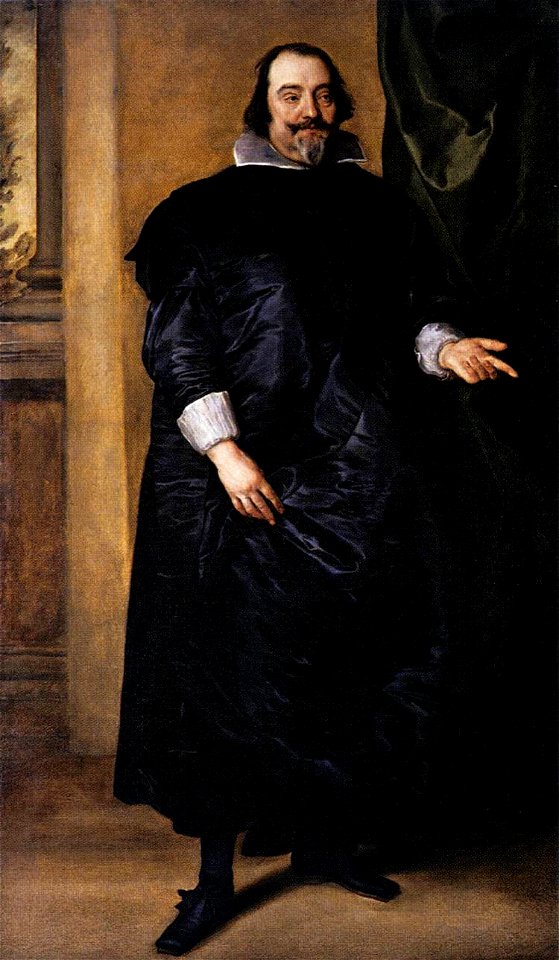 Anthony van Dyck - Portrait of Joost de Hertoghe - WGA07418