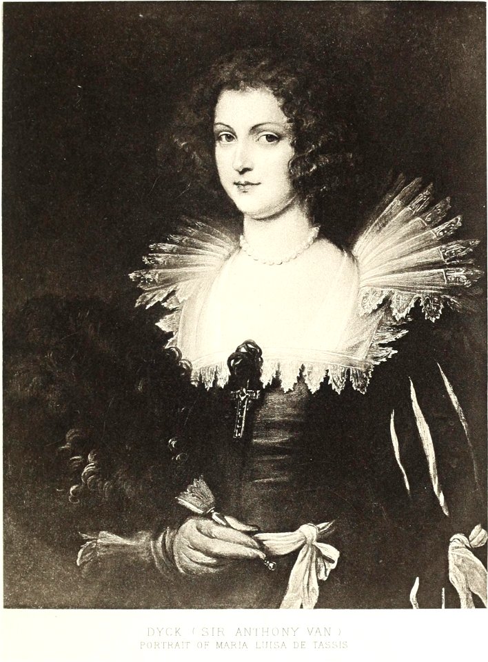 Anthony van Dyck - Portrait of Marie Luisa de Tassis 300painti00gale 0047