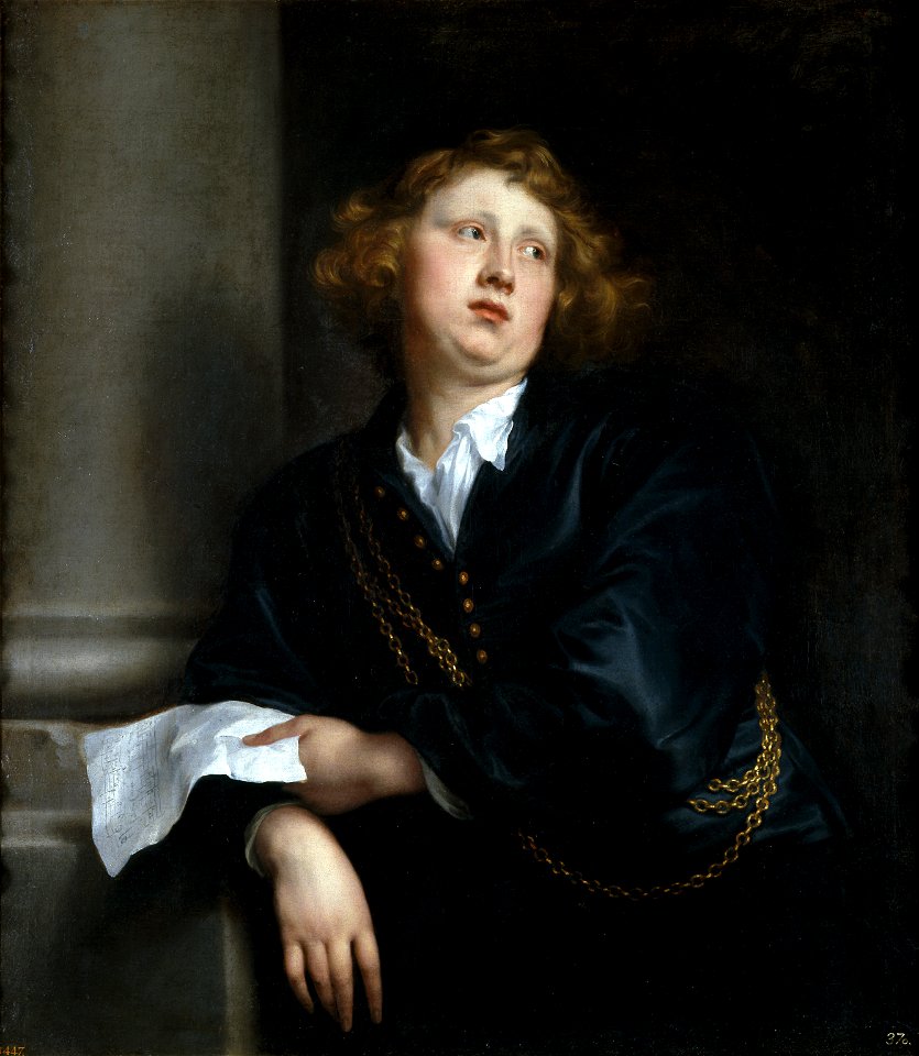 Anthony van Dyck - The musician Enrique Liberti