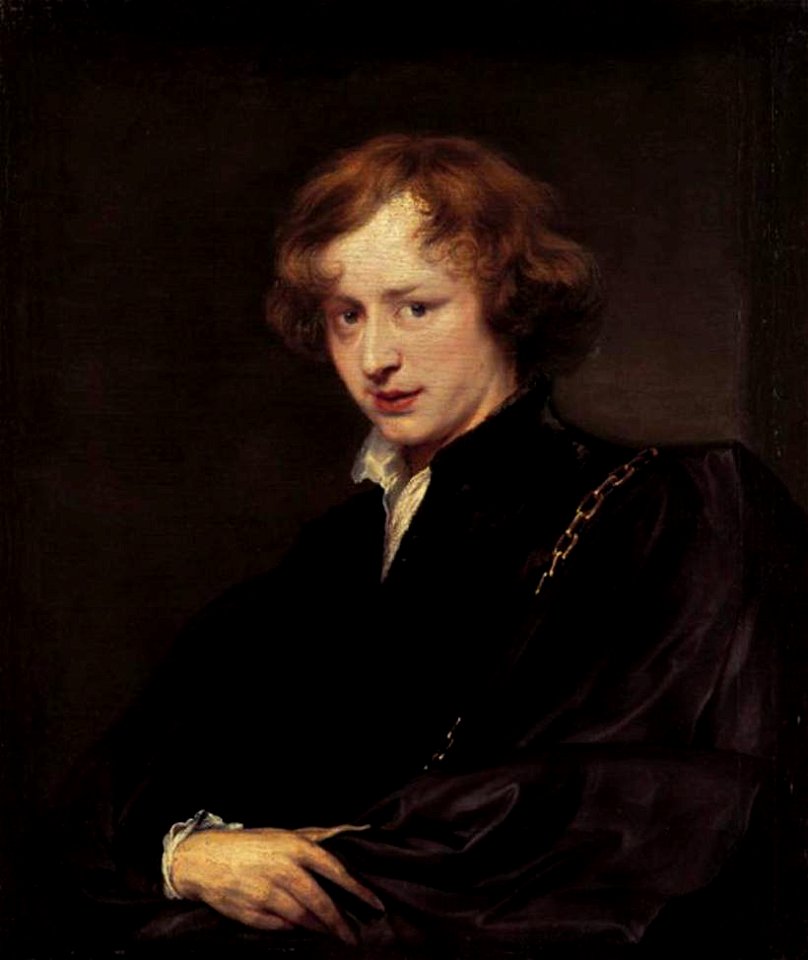 Anthony van Dyck - Self Portrait - WGA07404. Free illustration for personal and commercial use.