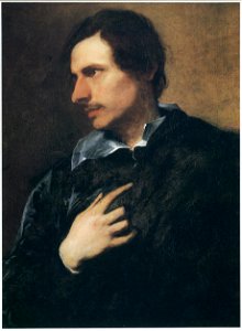 Anthony van Dyck - Portrait of Jean Leclerc. Free illustration for personal and commercial use.