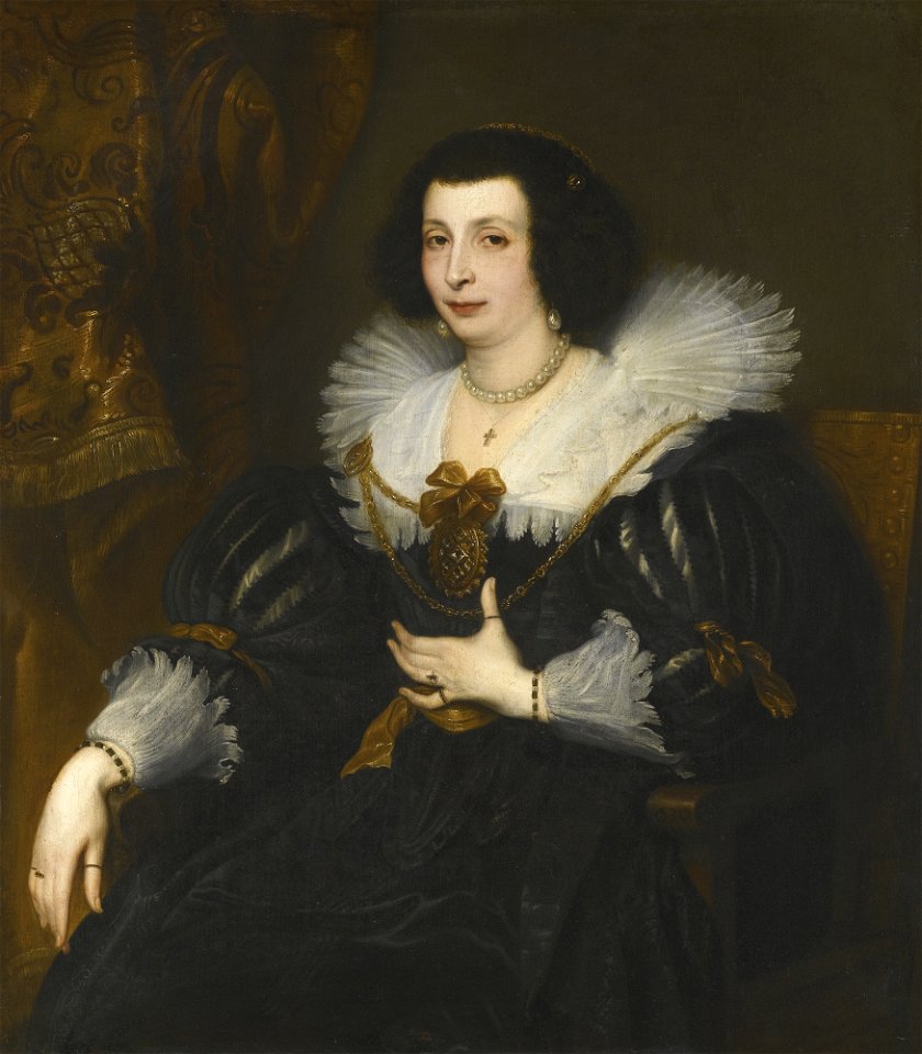 Anthony van Dyck follower - Anna Maria de Çamudio 5148M09 8782M