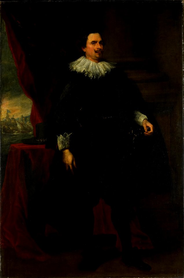 Anthony van Dyck - Portret van een man uit de familie van der Borght