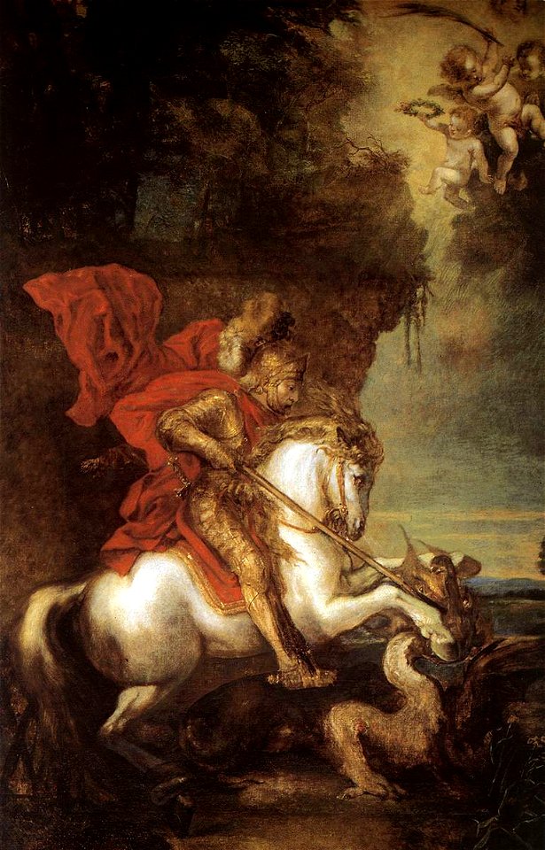 Anthony van Dyck - St George and the Dragon - WGA07444