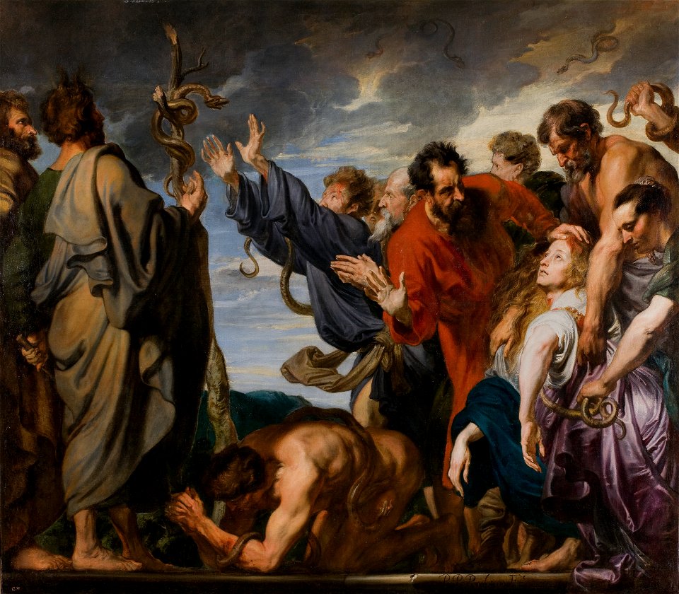 Anthony van Dyck - The Brazen Serpent