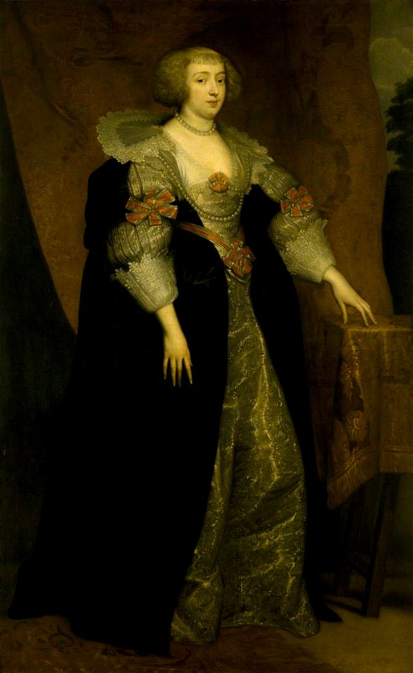 Anthony van Dyck after - Portrait of Marguerite of Lorraine NTII UPH 446771-001