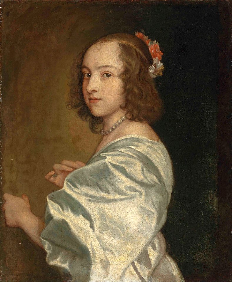 Anthony van Dyck circle - Portrait of Margaret Lemon 2015 CSK 10451 0044