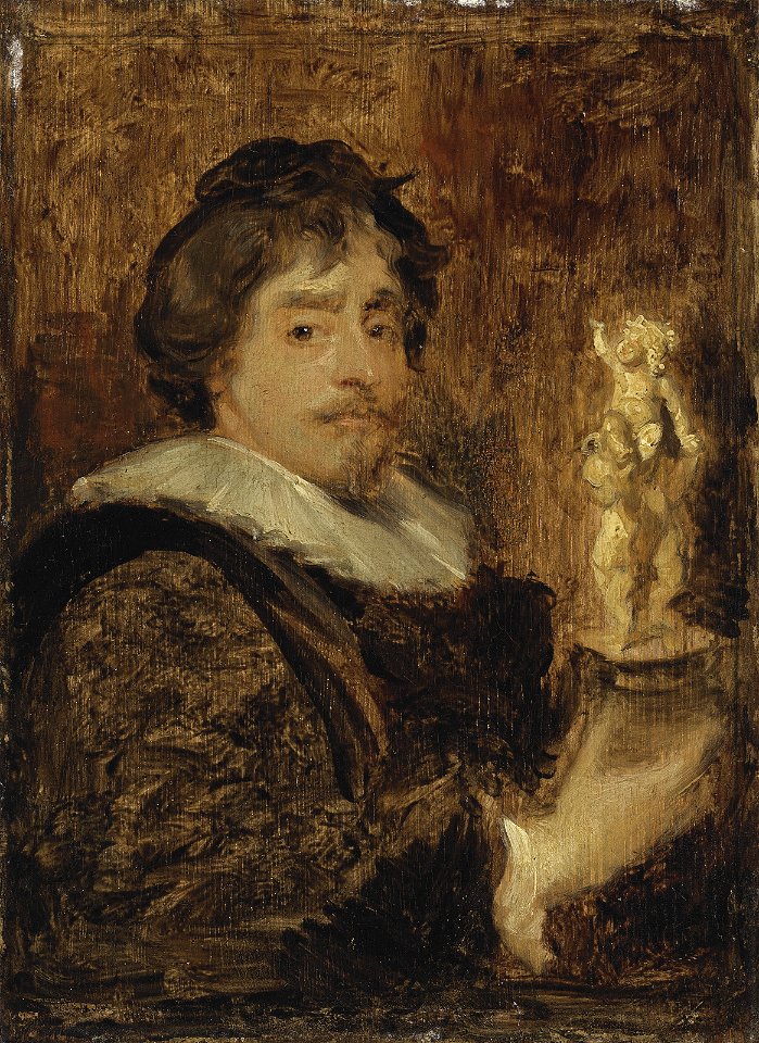 Anthony van Dyck follower - Portrait of Frans Duquesnoy 2020 CKS 18844 0219