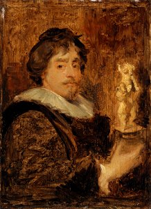 Anthony van Dyck follower - Portrait of Frans Duquesnoy 2020 CKS 18844 0219