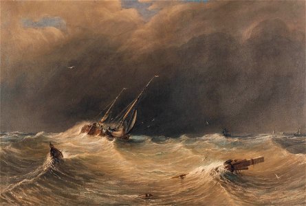 Anthony Vandyke Copley Fielding - Fielding-98099new - Squally Weather