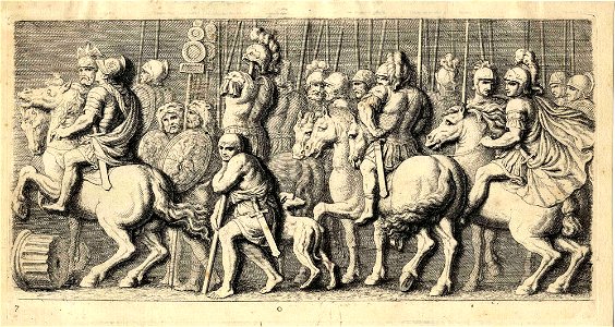 Antiker Triumphzug 19Jh ubs G 0866 III 003