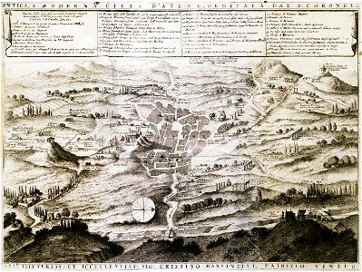Antica, e moderna citta d'Atene dedicata dal P Coronelli - Coronelli Vincenzo Maria - 1708