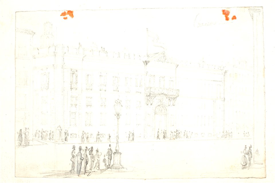 Antigua Casa de Correos en la Puerta del Sol de Madrid