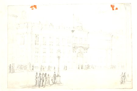 Antigua Casa de Correos en la Puerta del Sol de Madrid