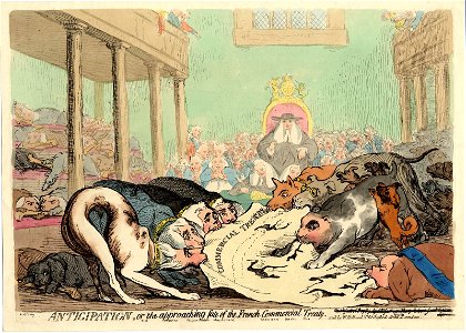 Anticipation, or the approaching fate of the French commercial treaty (BM 1868,0808.5606)